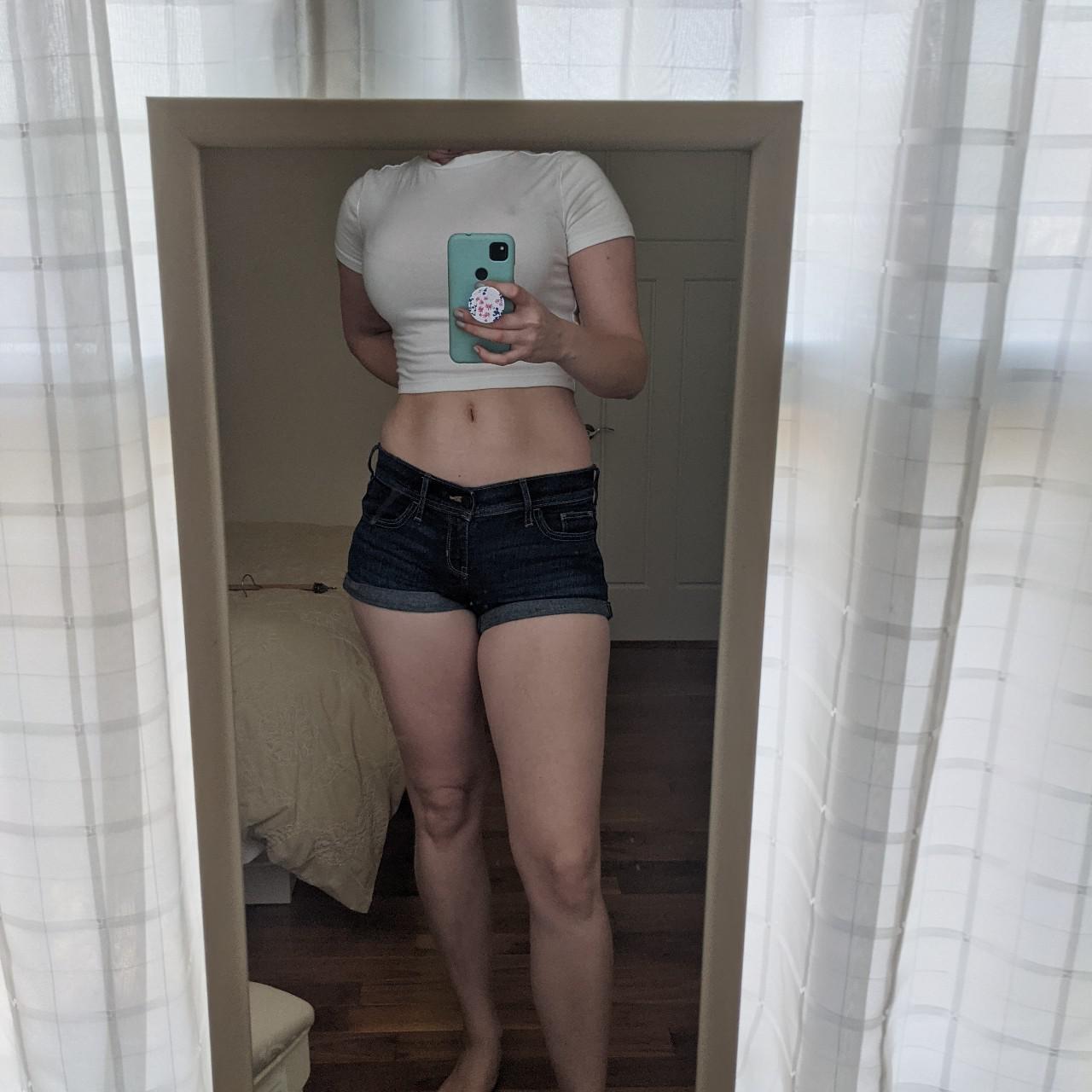 Super short shorts and low rise. Please msg me about