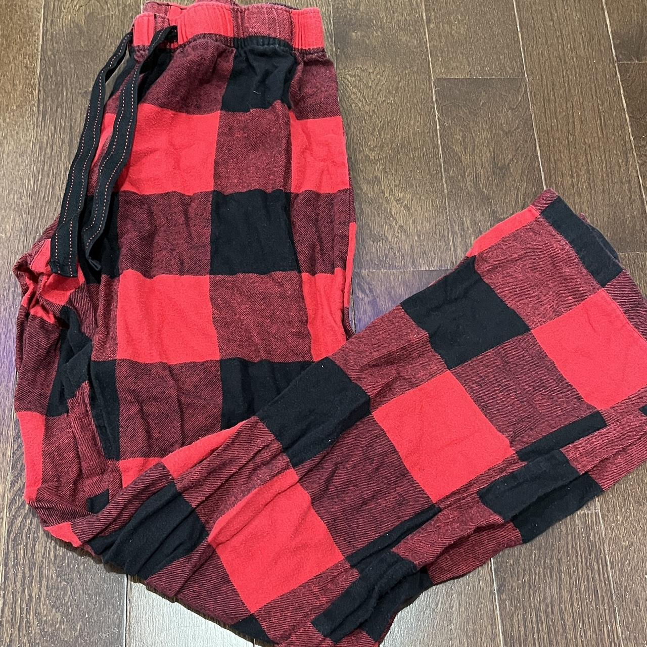 Red plaid pajama pants. So comfy and cute! For... - Depop