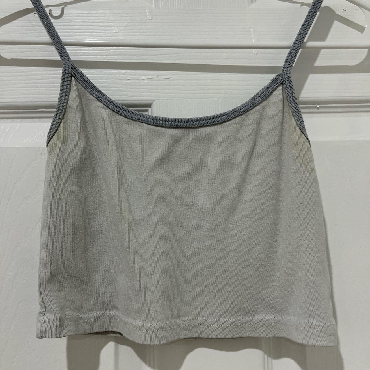 Black brandy-melville-skylar-tank - Depop