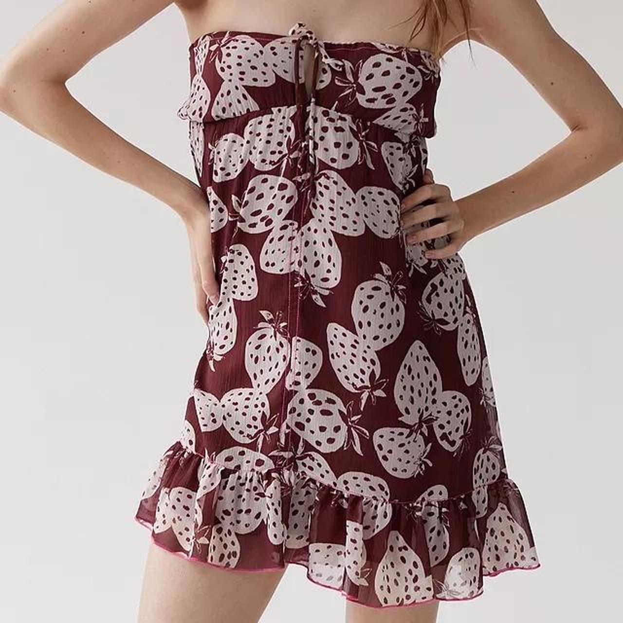 Urban outfitters shop strawberry dress