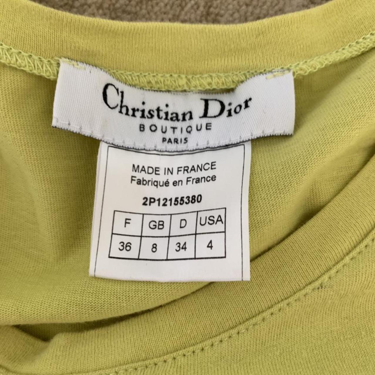 dior drama shirt