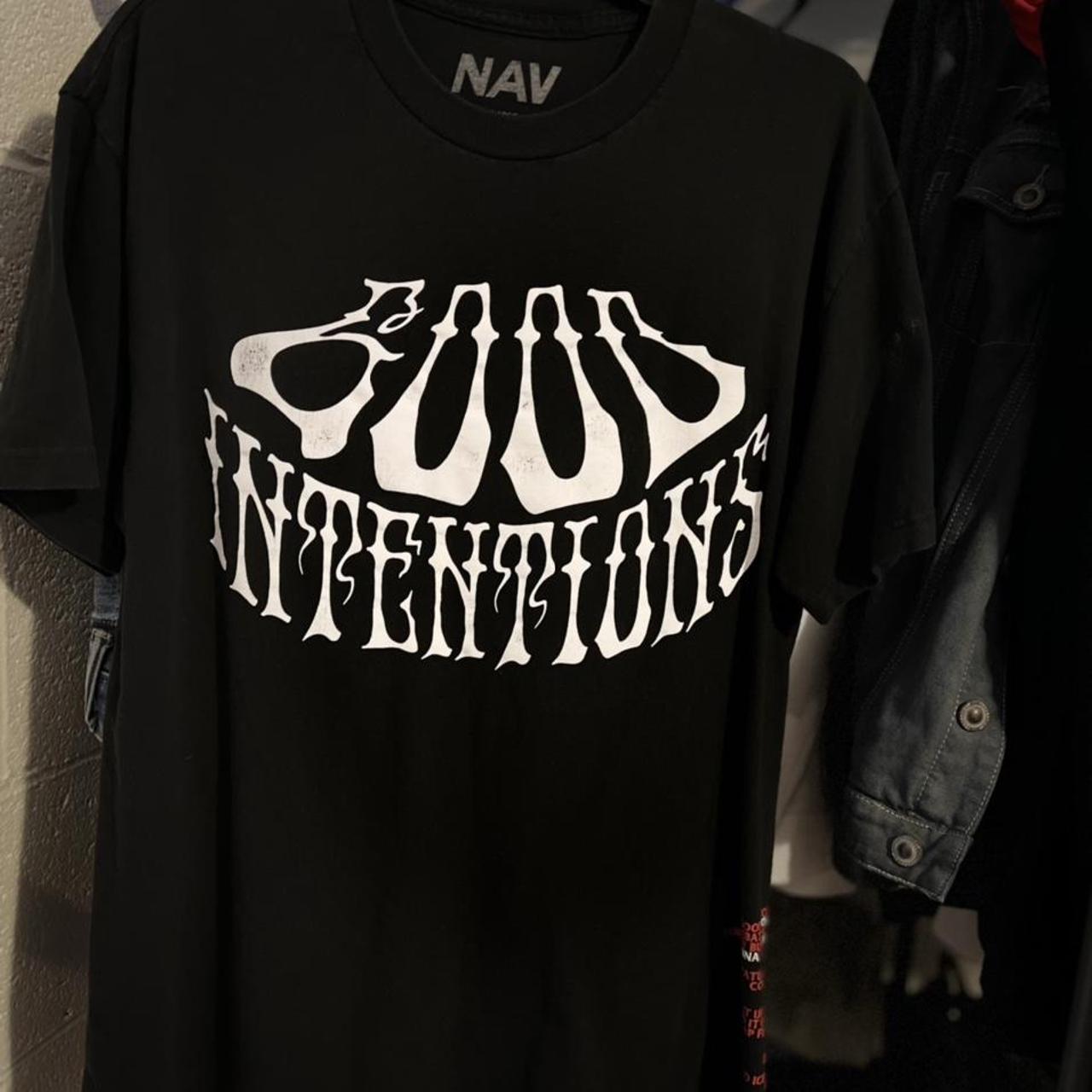 good intentions shirt nav