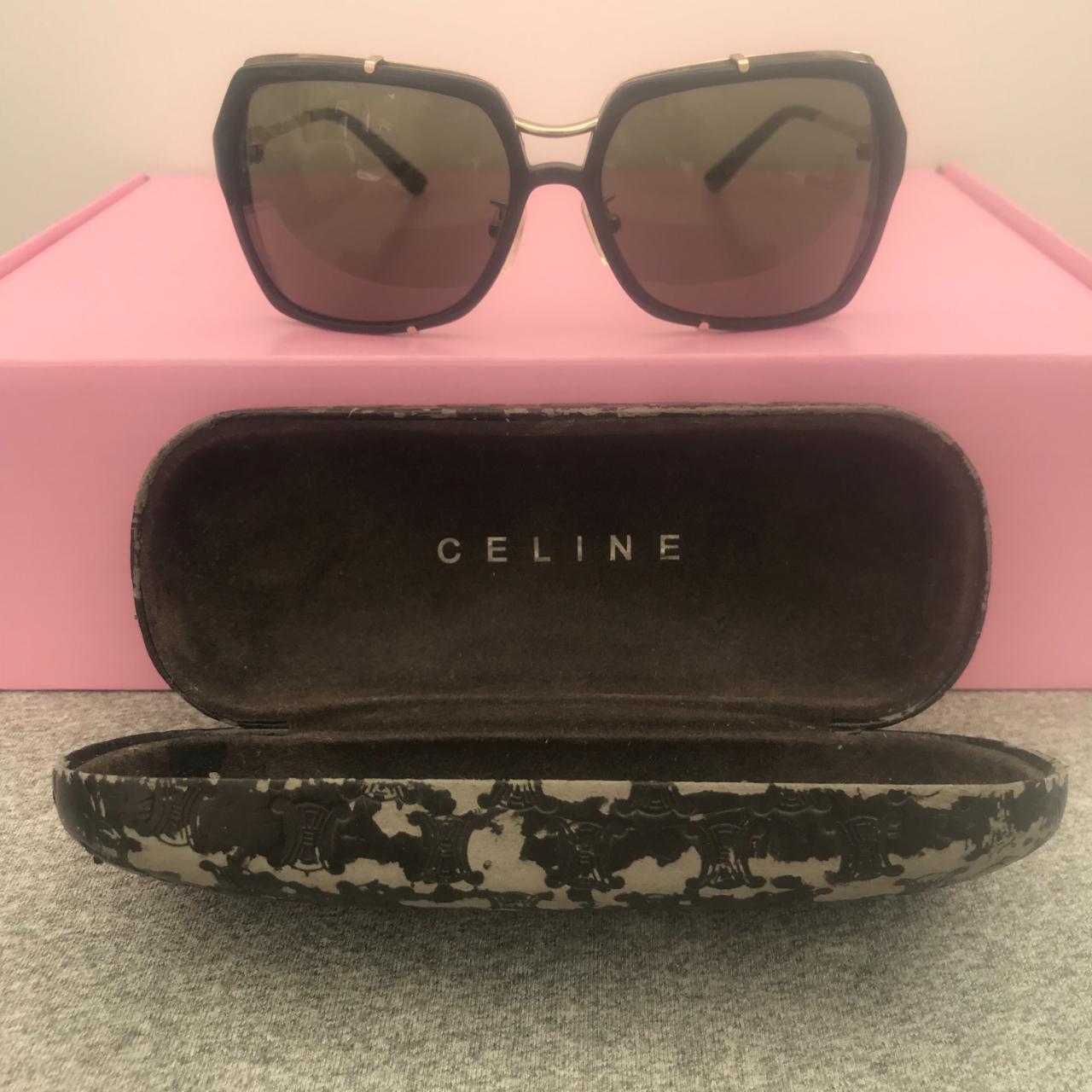 Celine Sunglasses SC1678 58-16 COL0700 130 with case. | Depop