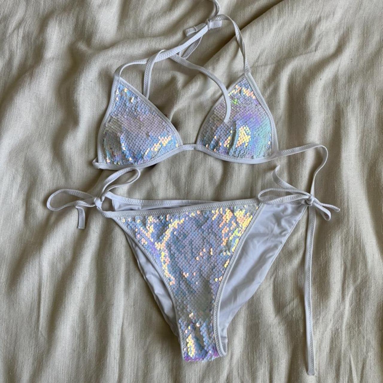 Sparkly bikini set great option for Vegas! Bikini... Depop