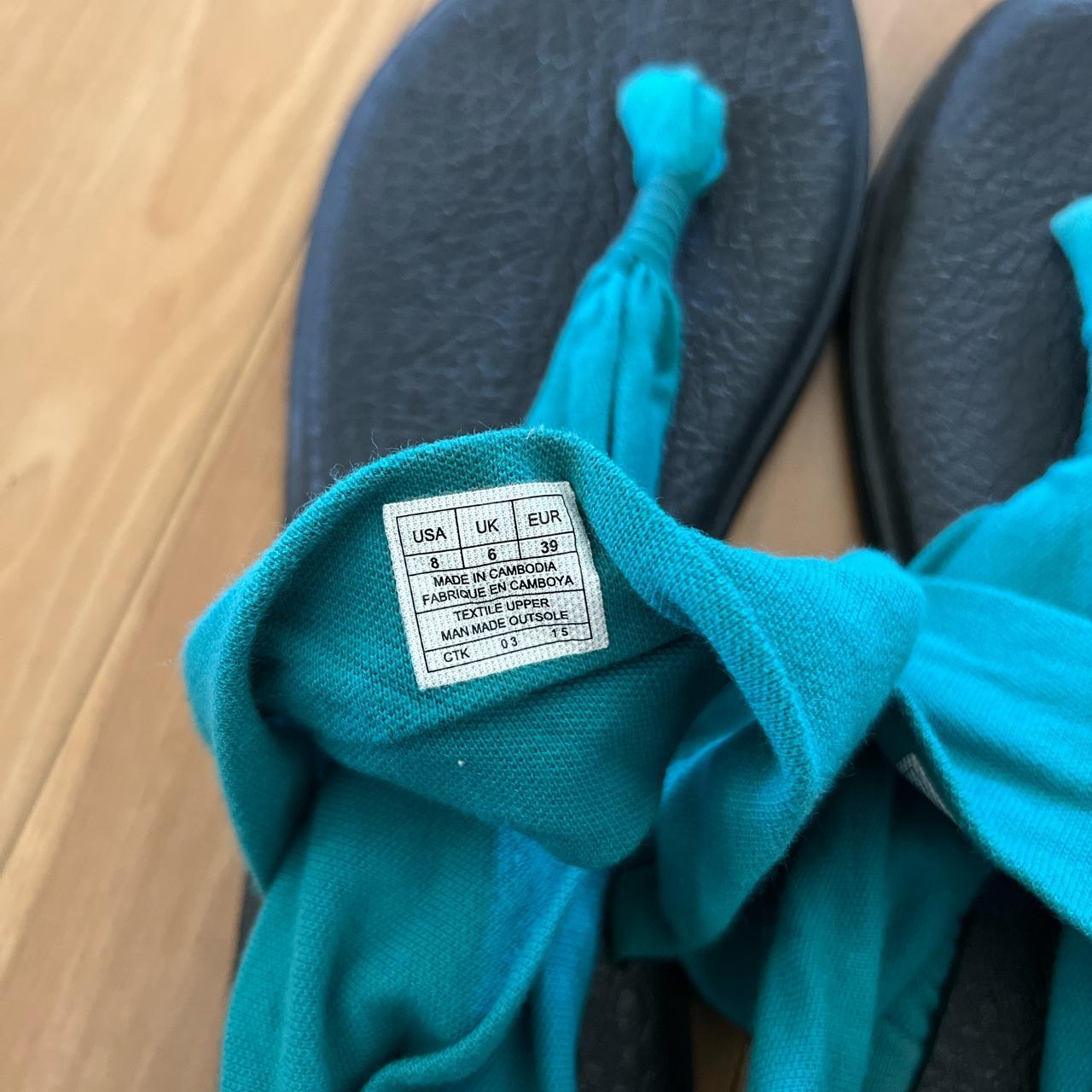 sanuk yoga sling size 7