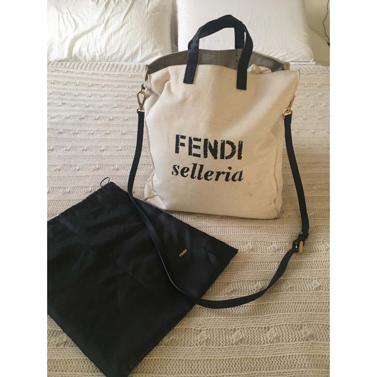 Fendi selleria tote outlet bag