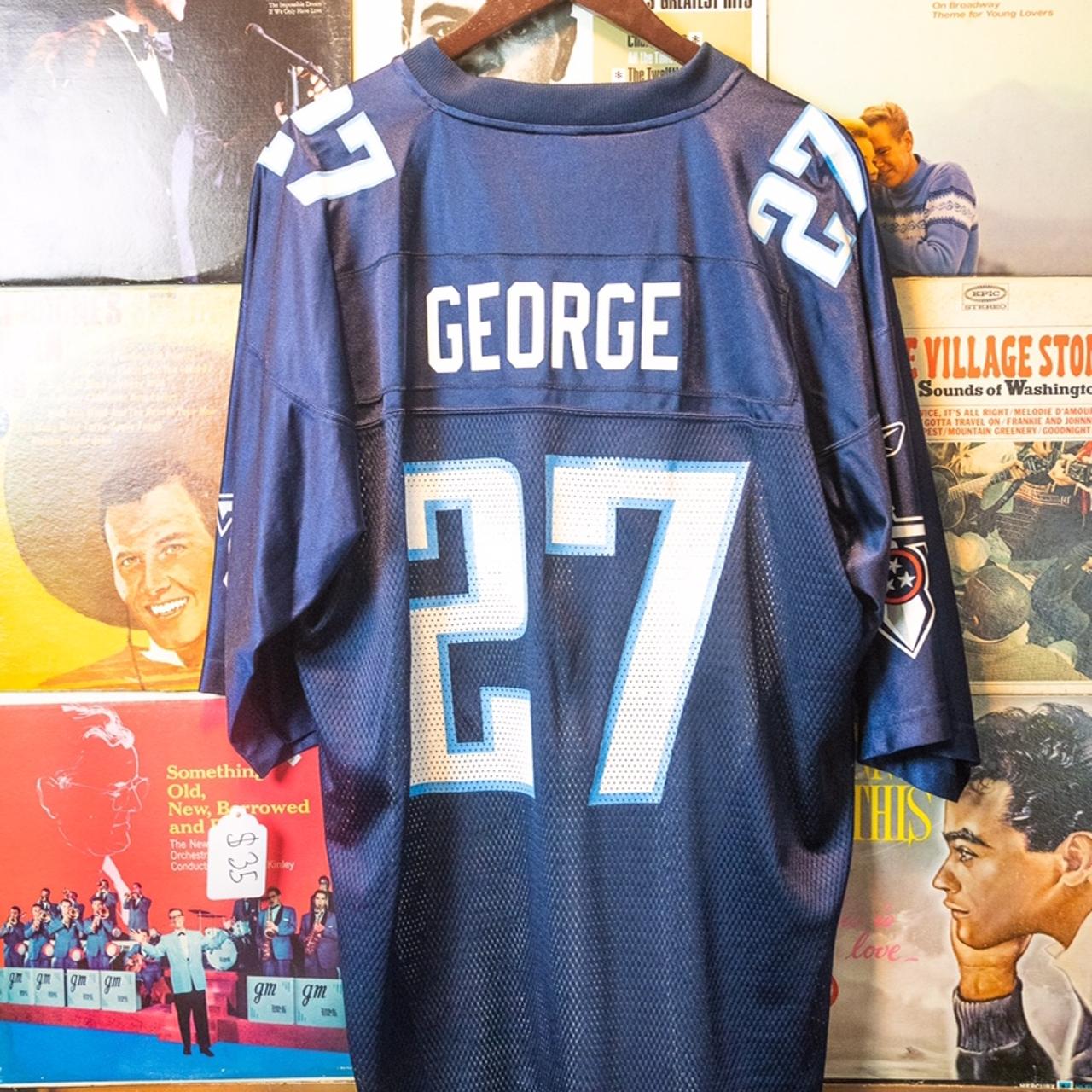 Tennessee Titans George 27 cut off jersey. Perfect - Depop