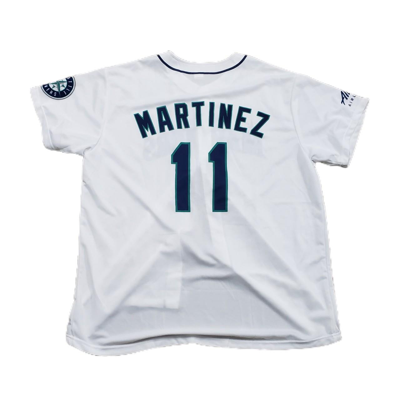 Seattle Mariners Martinez Jersey Pretty thin Size... Depop