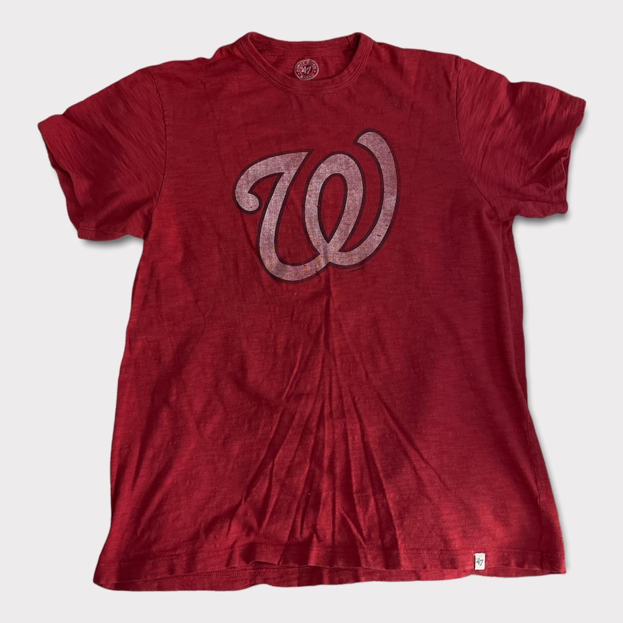 Washington nationals t shirt Size medium Color - Depop