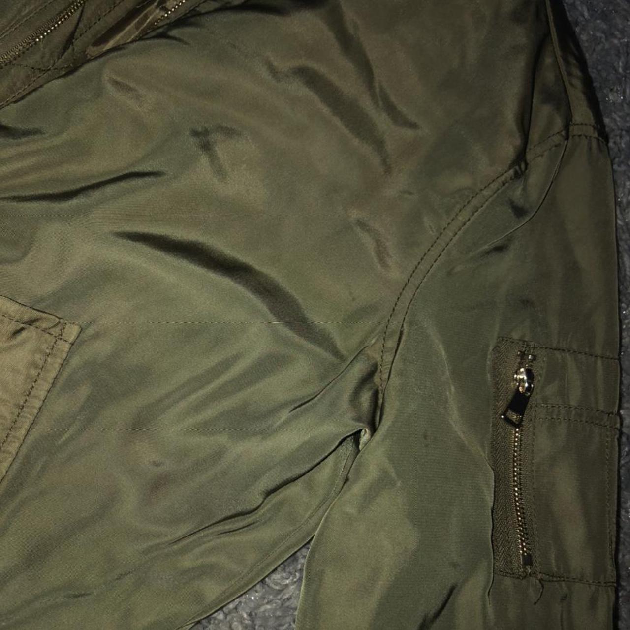 Women's Green and Khaki Jacket | Depop