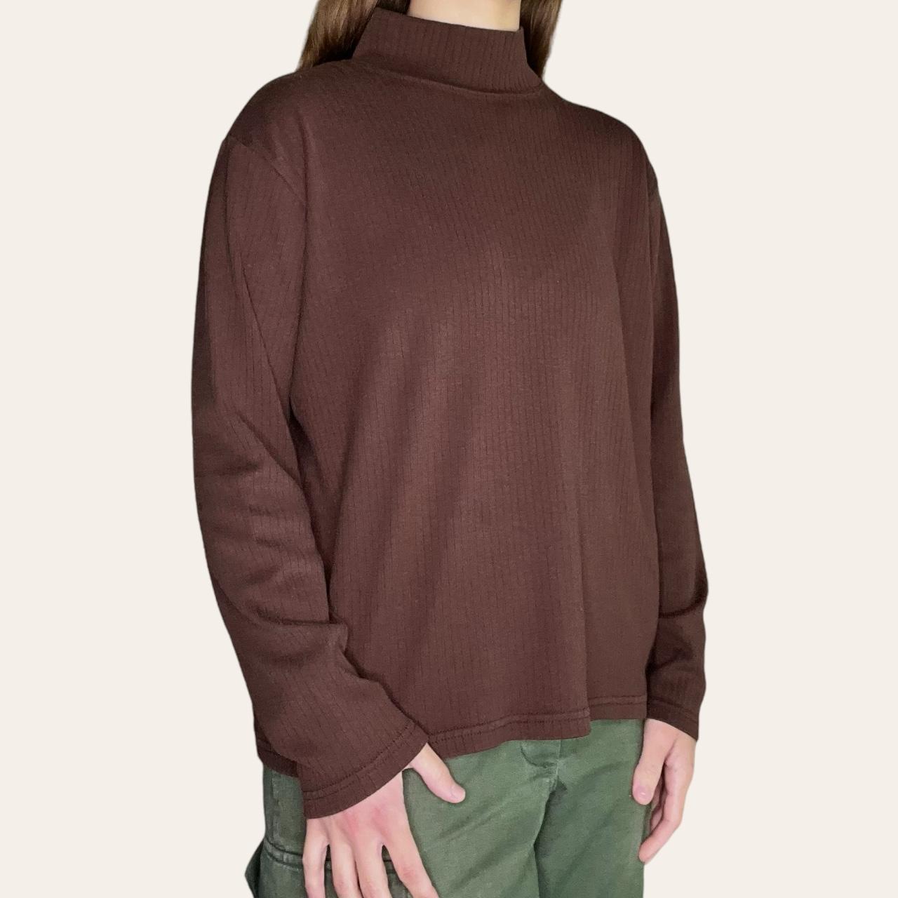 Product Image 3 - chocolate brown 90s vintage ribbed