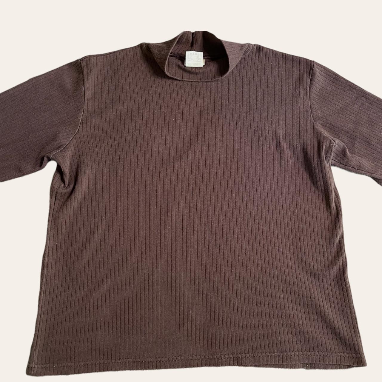 Product Image 4 - chocolate brown 90s vintage ribbed
