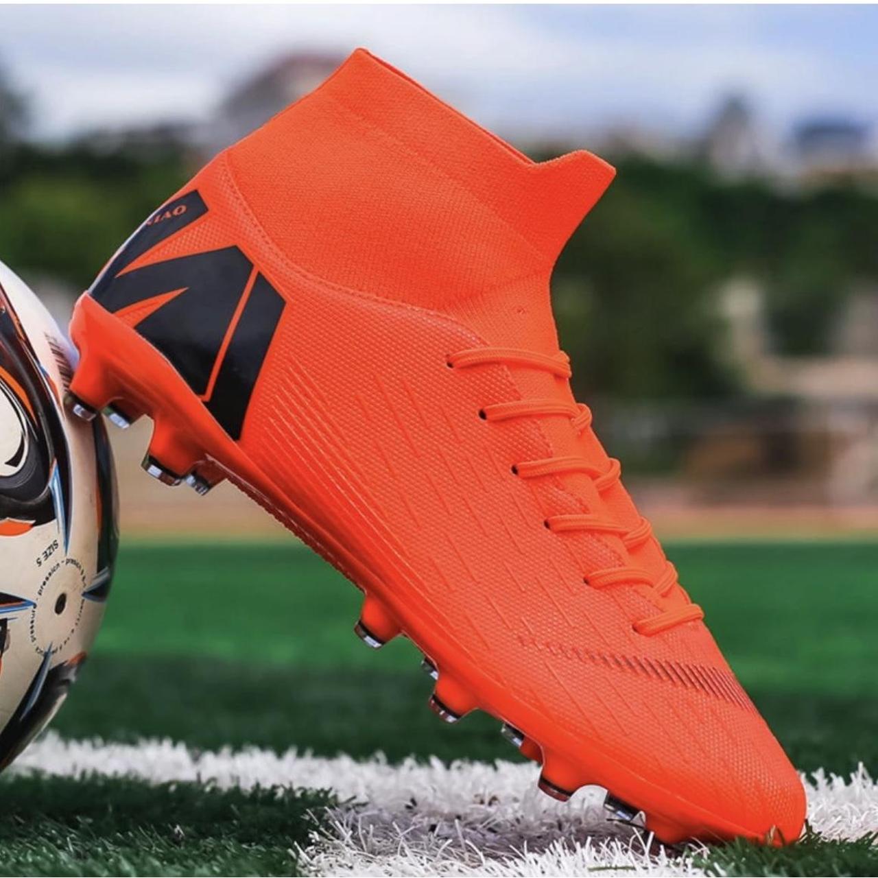 soccer cleats size 8 lighty worn just need cleaned... Depop