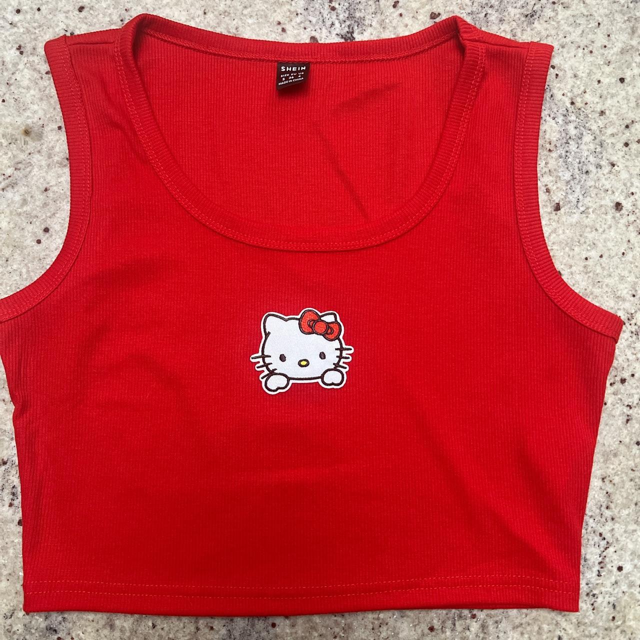 SuperCute Hello Kitty Crop top!!... Depop