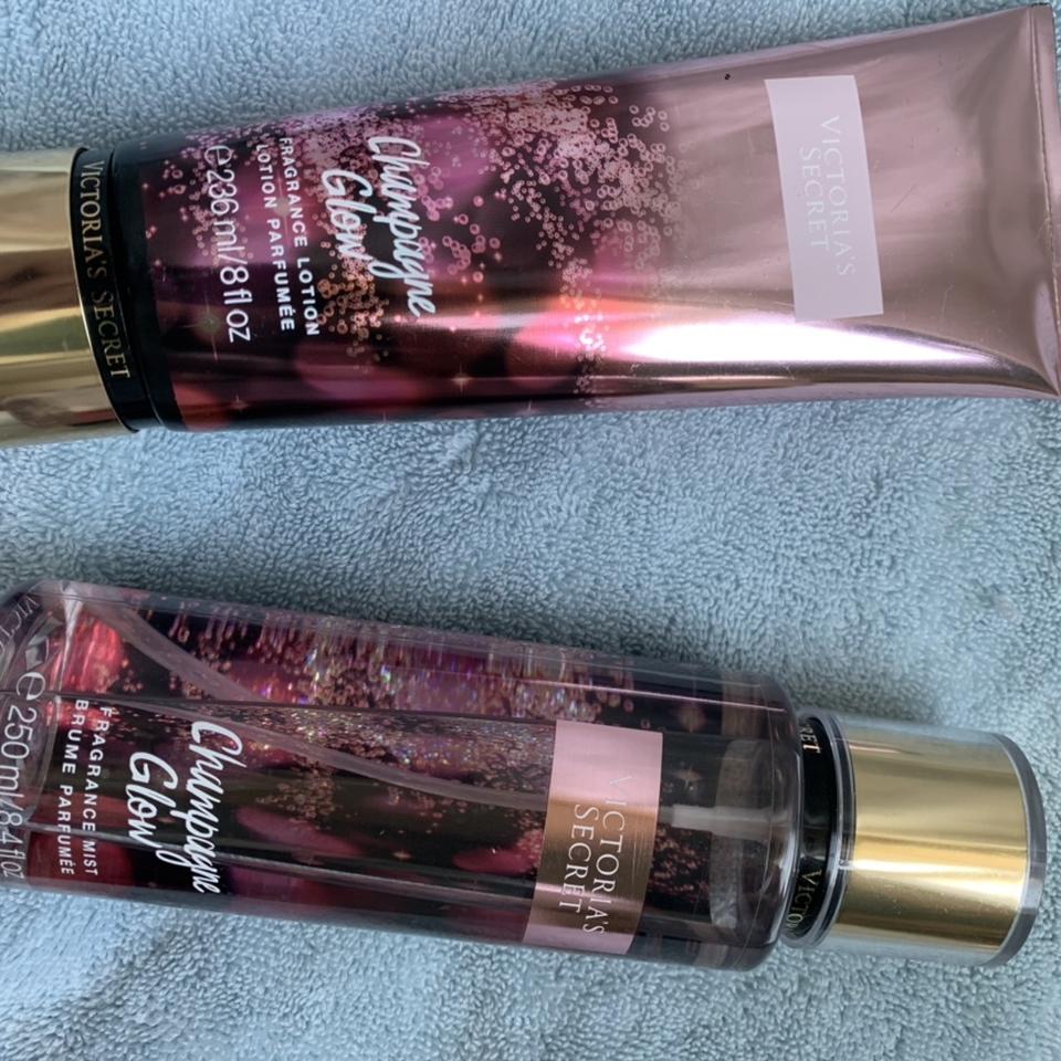 Victoria s Secret champagne glow fragrance mist and Depop