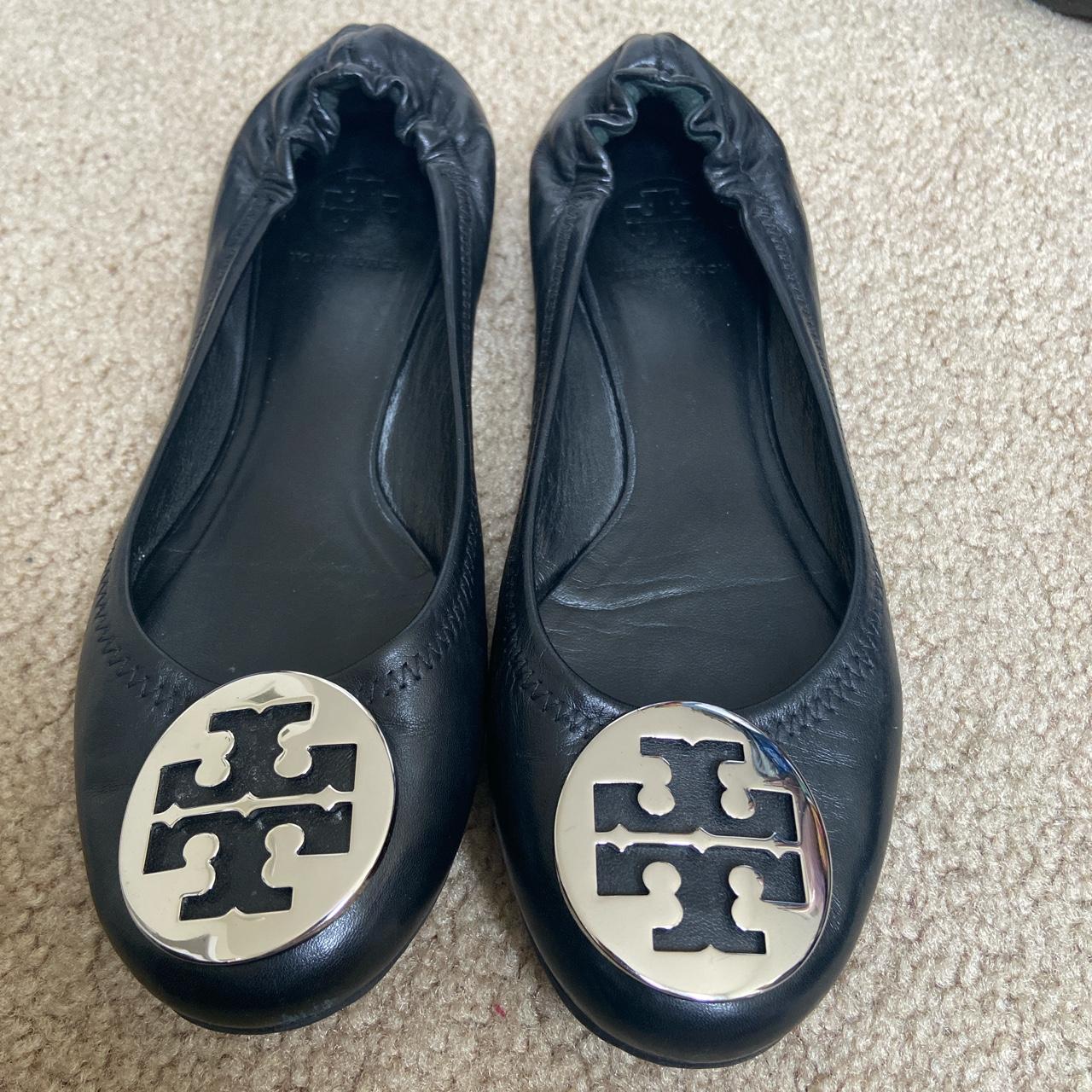 Slightly Used Tory Burch Flats That Look Brand New - Depop