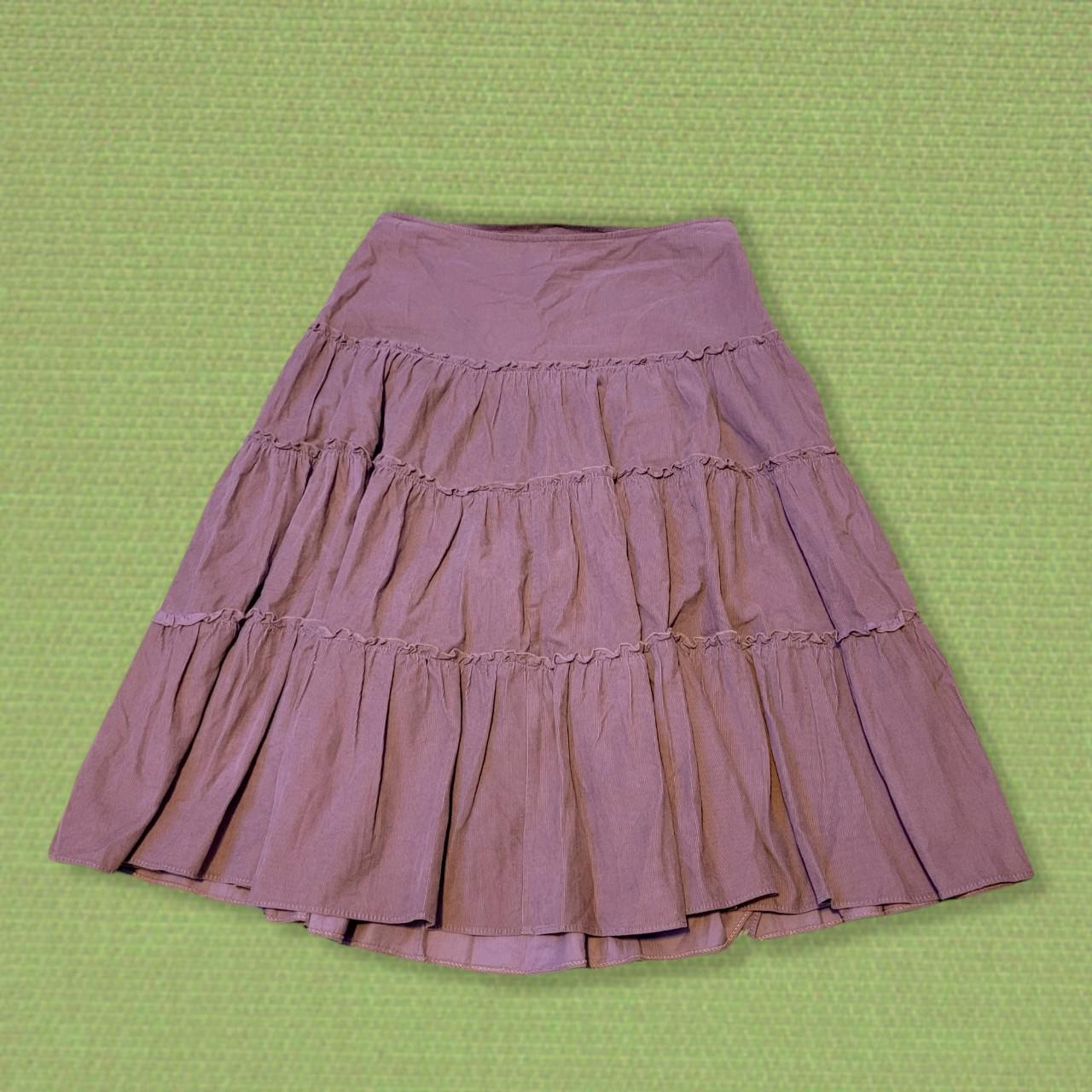 Grunge Fairy Skirt Tiered, corduroy skirt Y2k... Depop