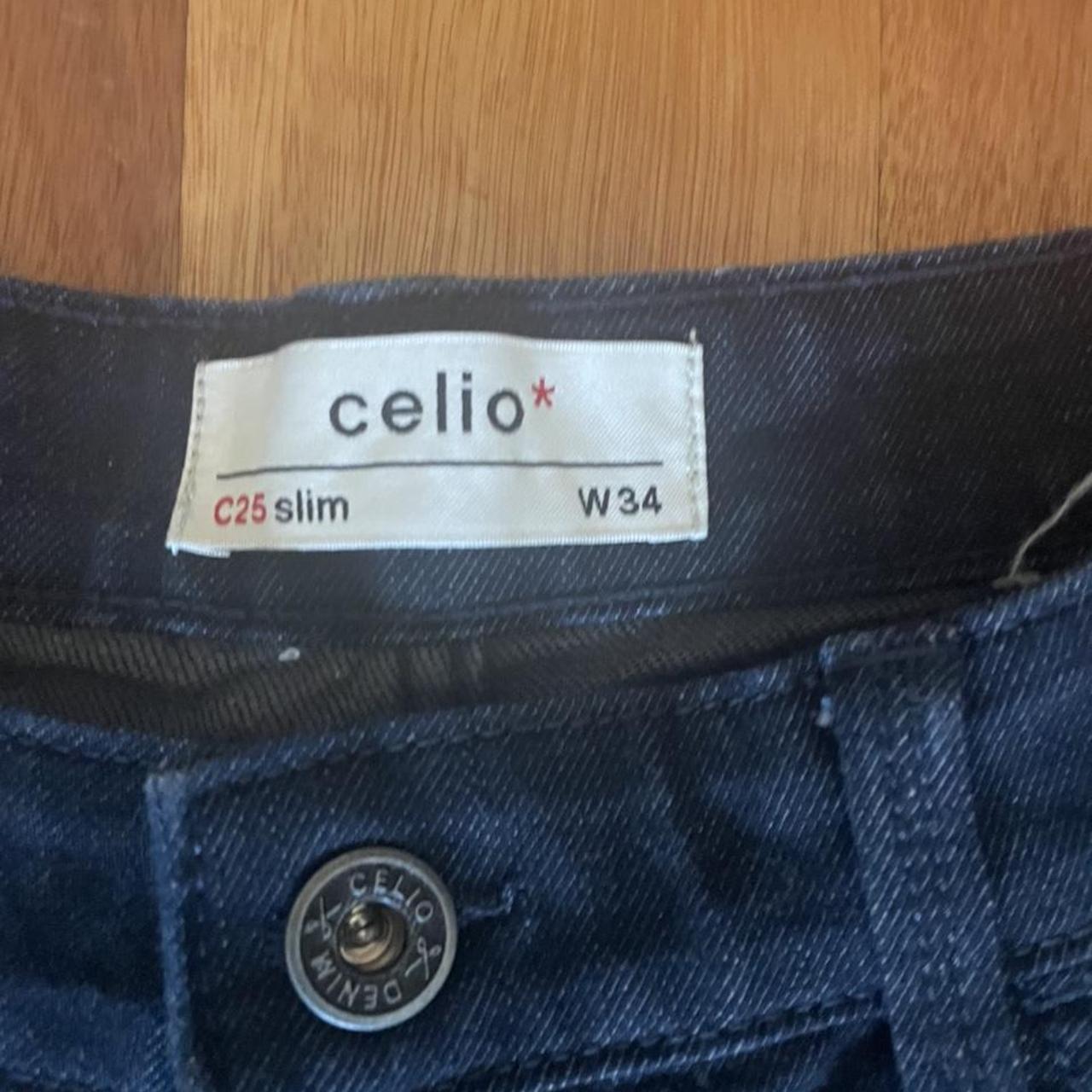 Celio Men's Blue and Navy Jeans (3)
