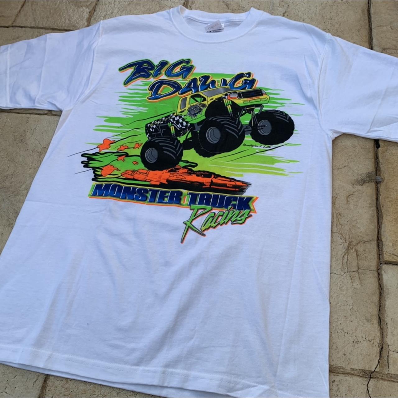 Early 2000’s “Big dawg monster truck” Shirt is... Depop