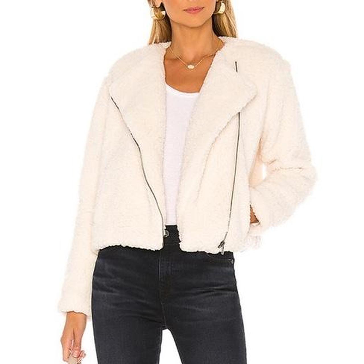 Jack by BB Dakota Cream Teddy Jacket Depop