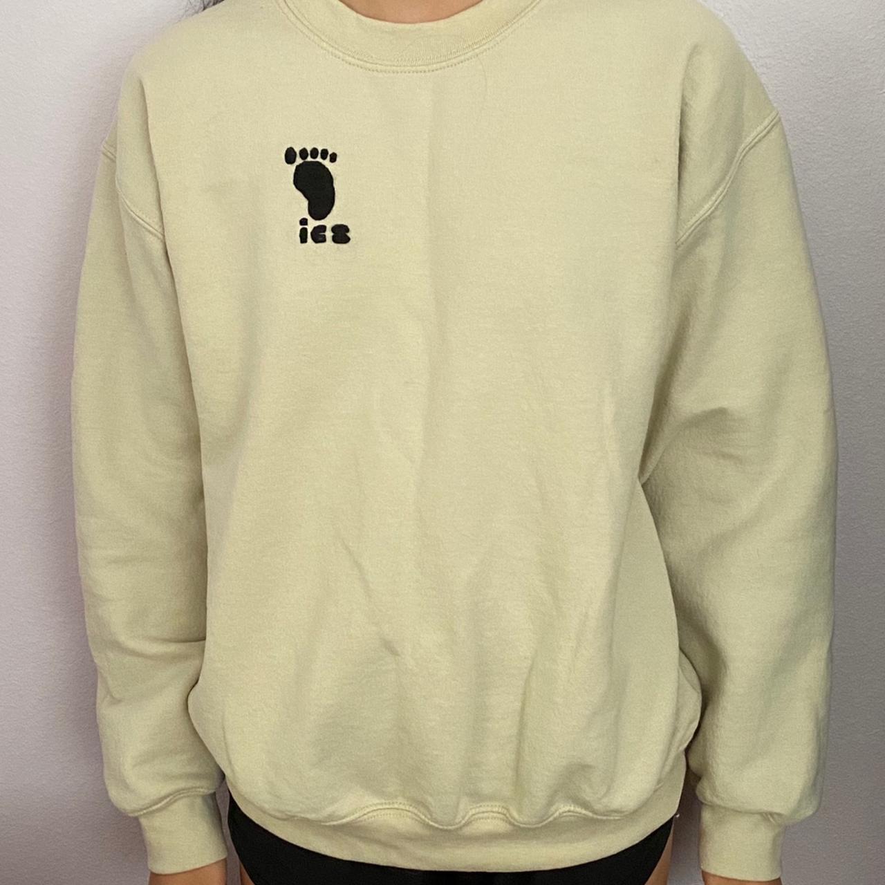 haikyuu embroidered sweatshirt