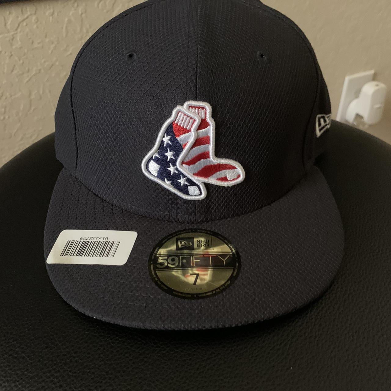 Boston Red Sox New Era 5950 July 4th Fitted Hat