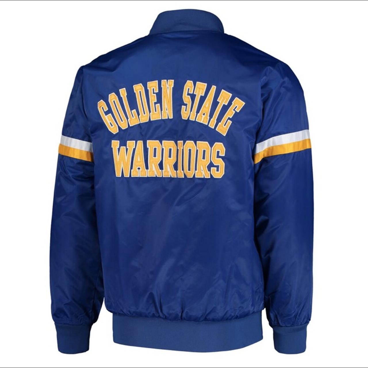 Golden State Warriors Starter Jacket. Tag Says large - Depop