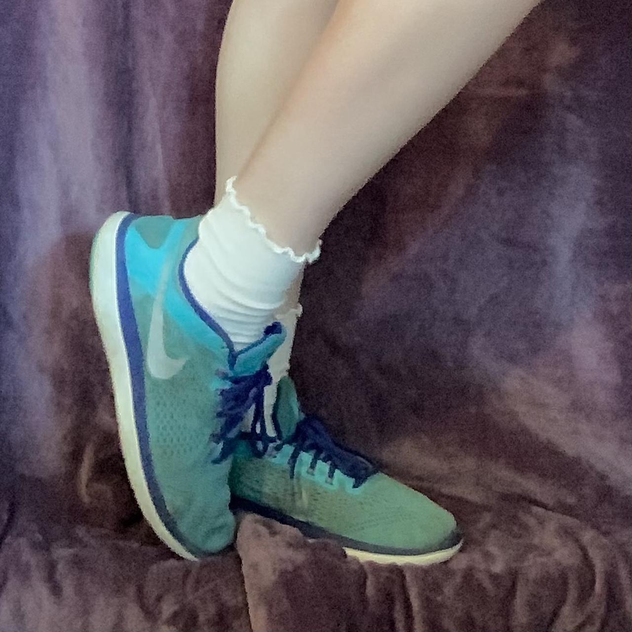 new blue and white nikes