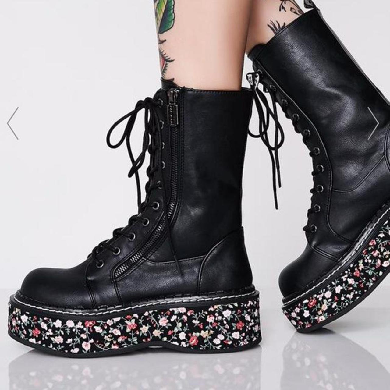 Demonia hot sale vegan boots