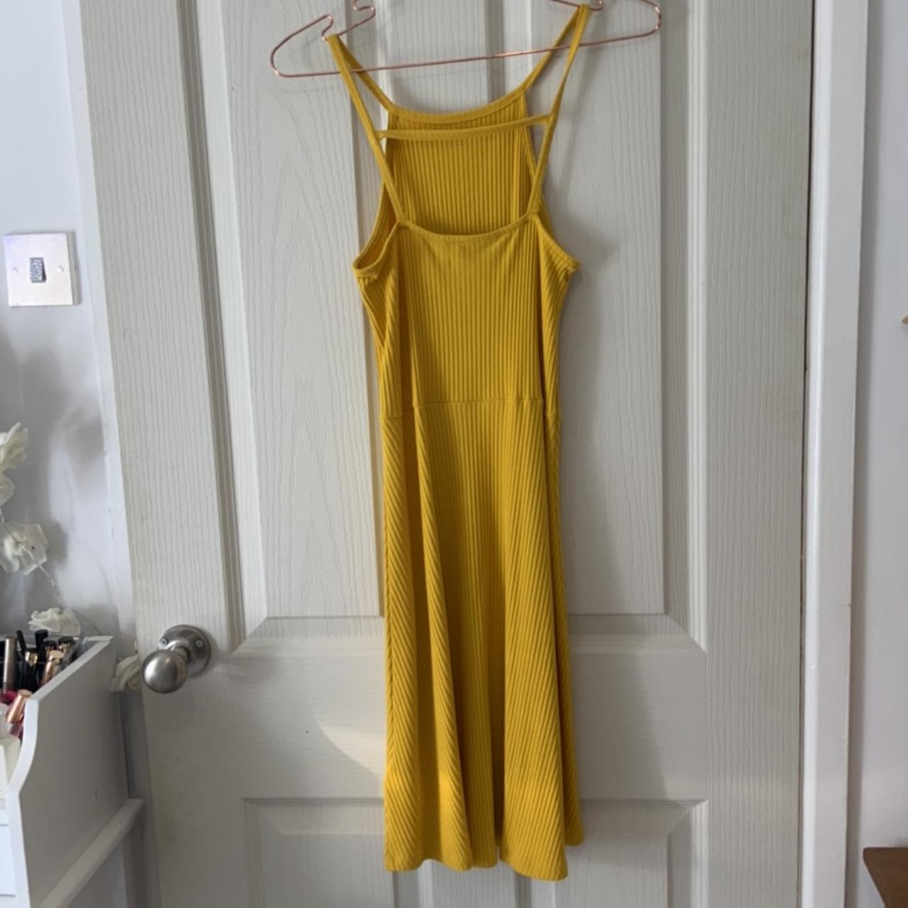 Lipsy London Yellow Ochre Summer Dress halter