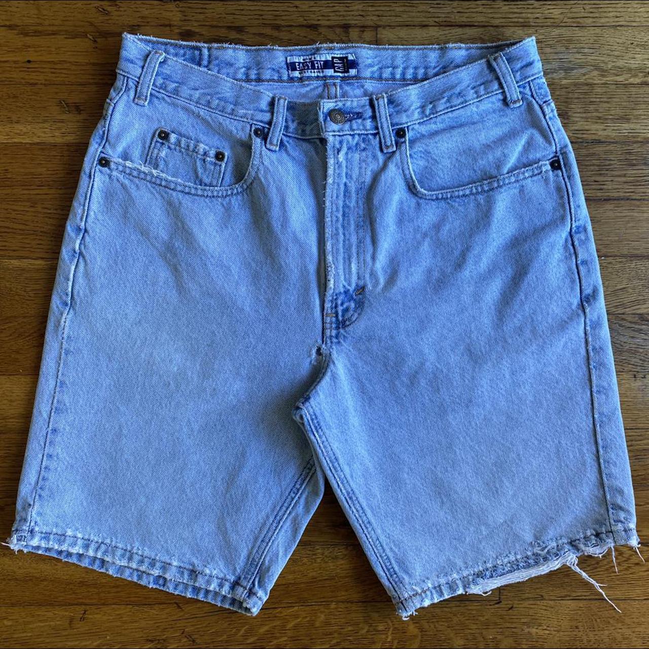 gap mens jean shorts