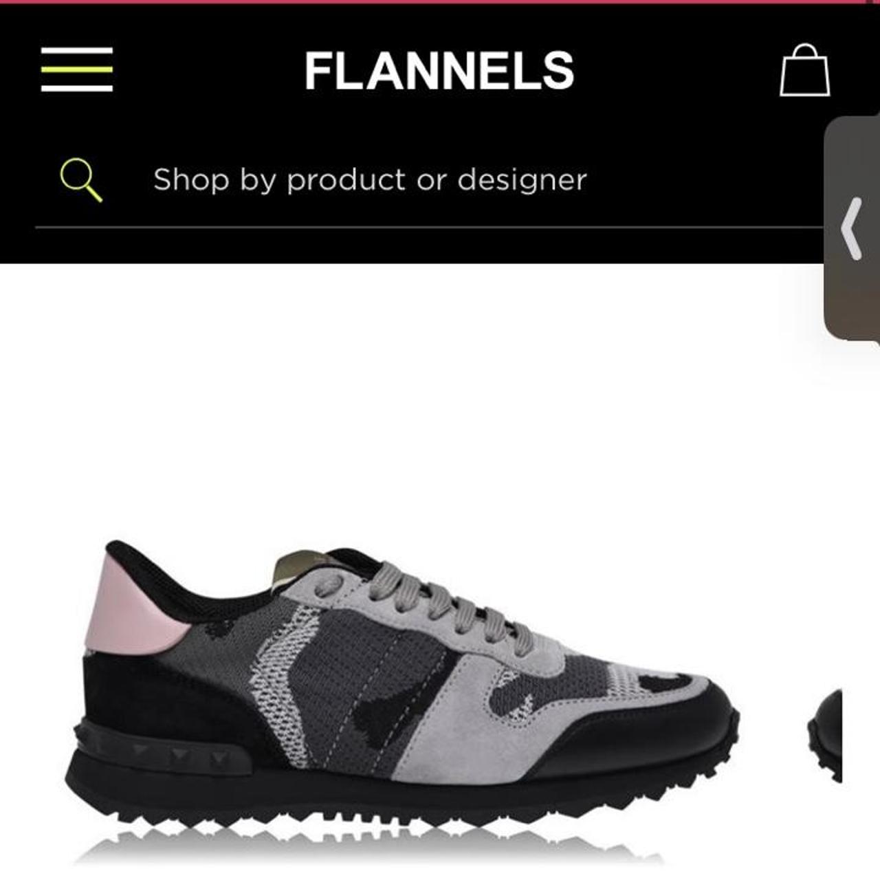 valentino trainers flannels