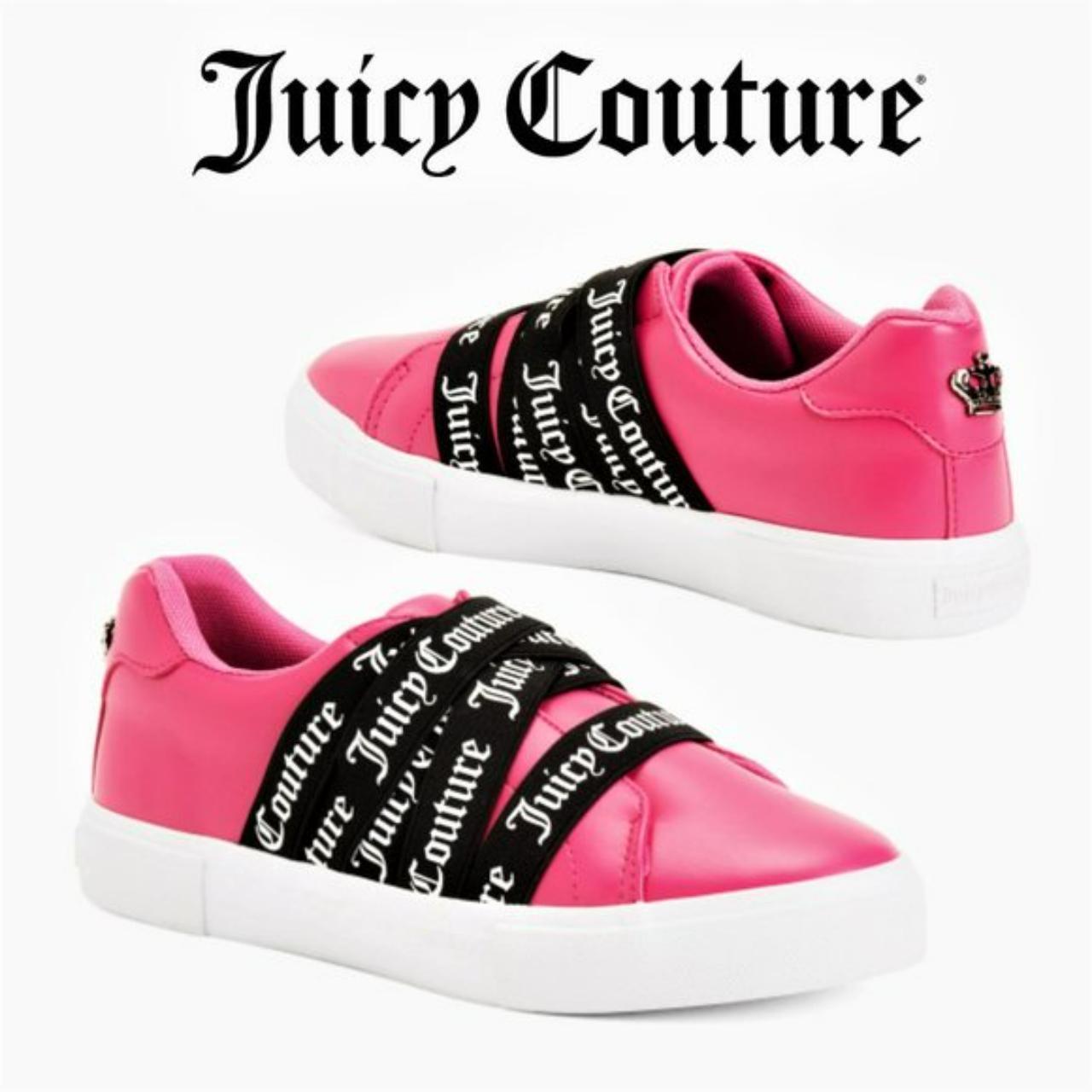 New JUICY COUTURE Slip On Logo Strap Fashion... - Depop