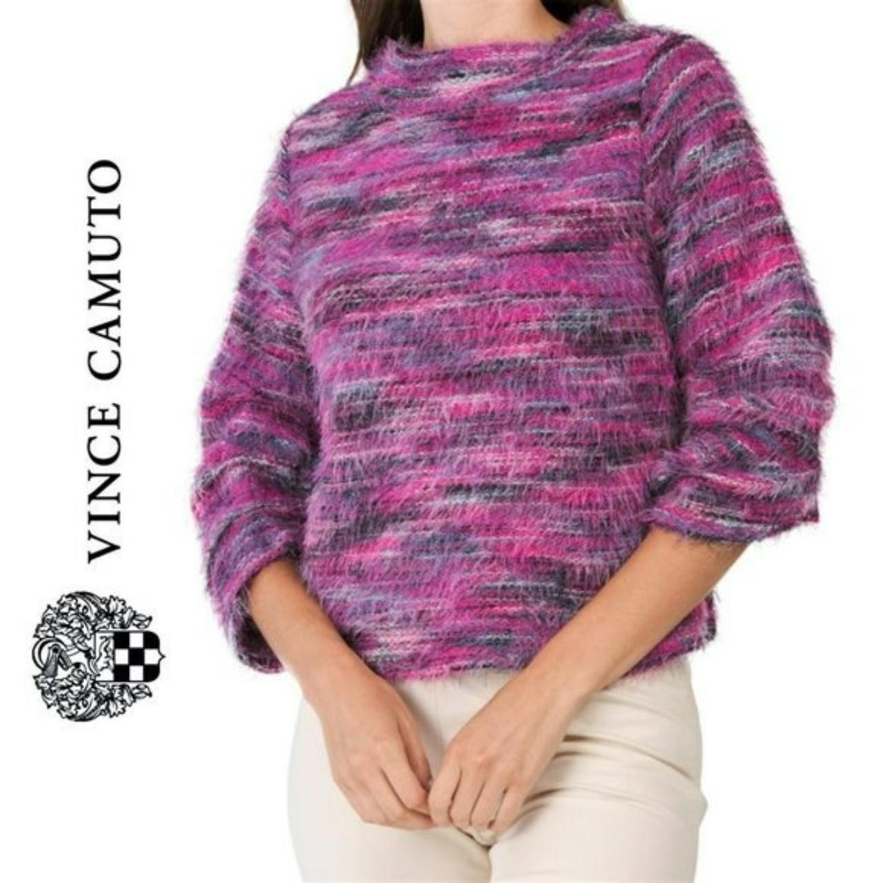 vince camuto eyelash sweater