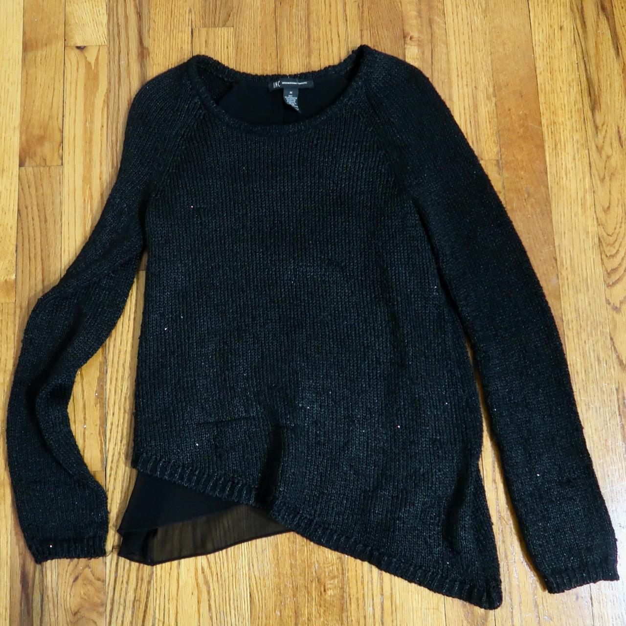 Zara Women's Black Jumper | Depop