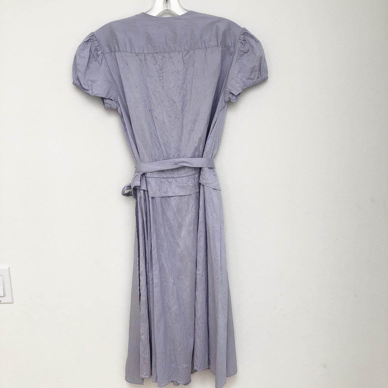 Calypso St. Barths: Gorgeous lilac silk wrap dress... - Depop