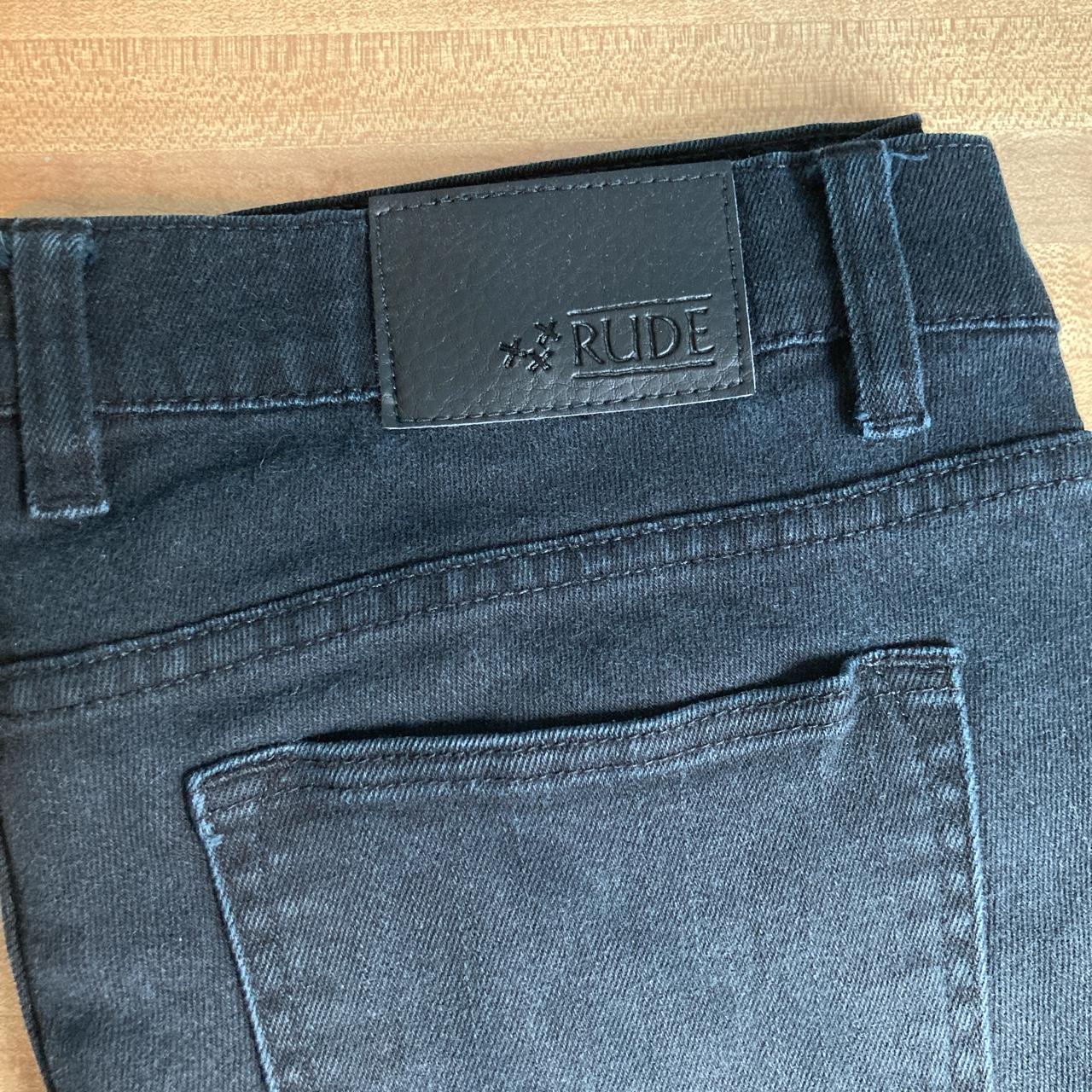 Vintage Rude jeans, size 32x32x. #vintage #goth... - Depop
