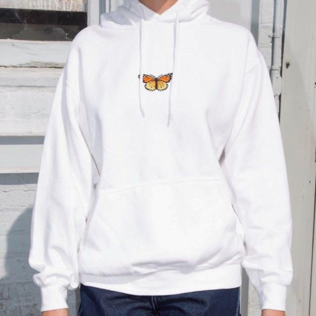 Tien butterfly store hoodie brandy melville