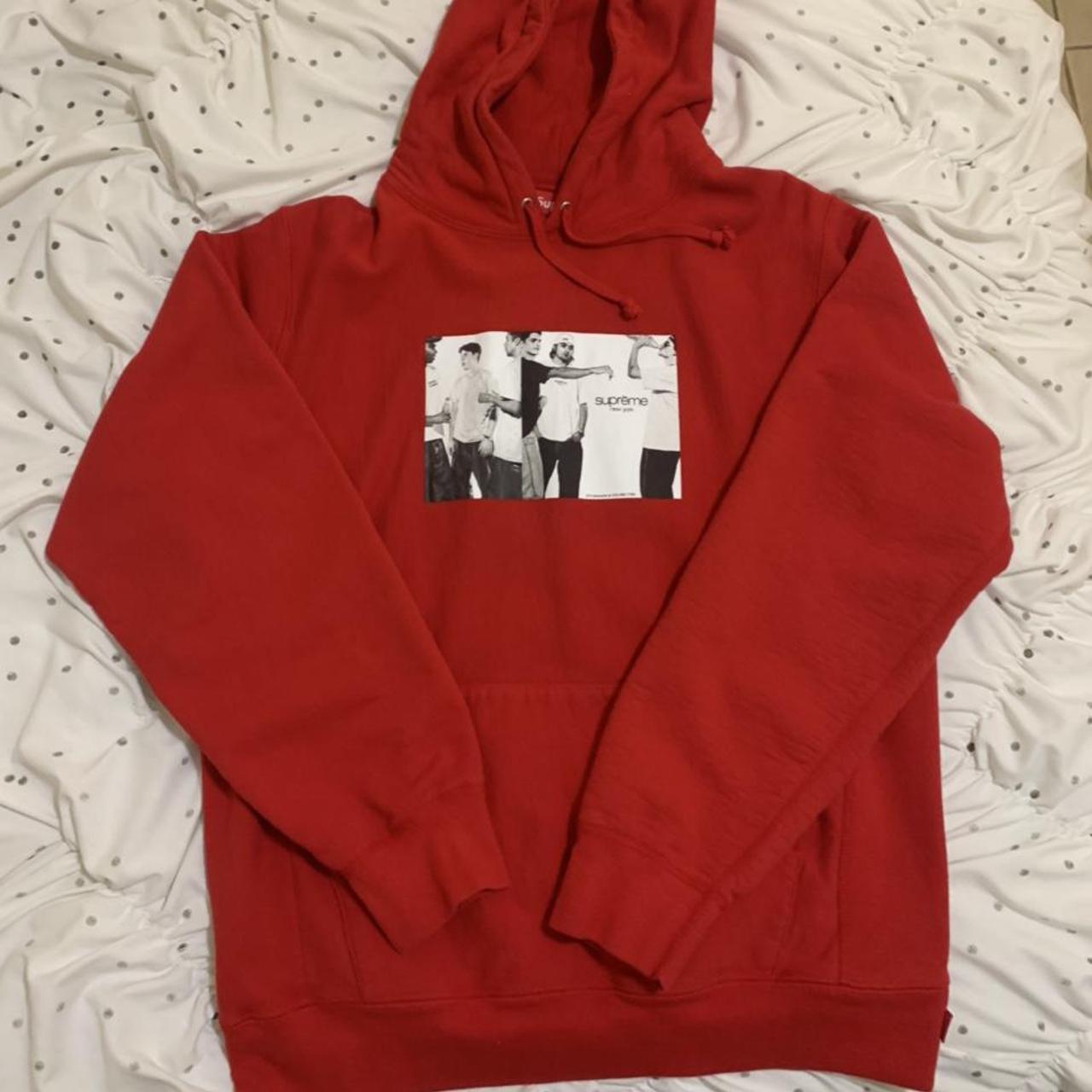 Supreme classic ad outlet hoodie