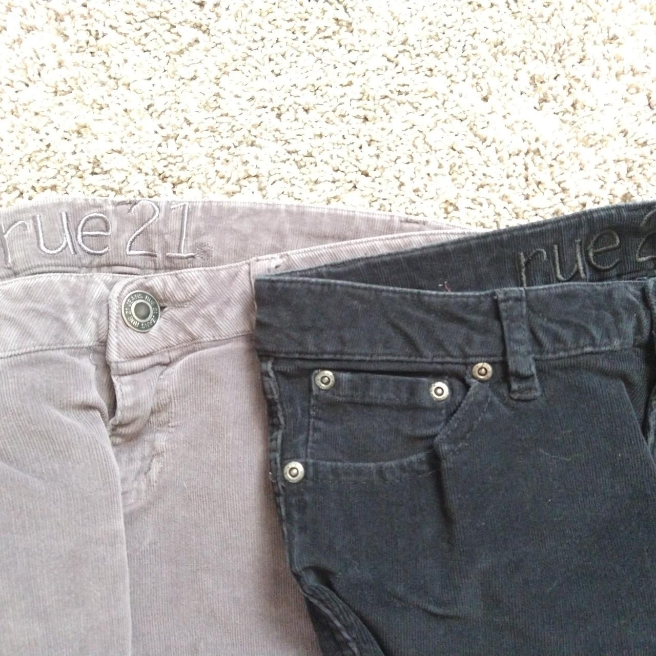 Pair of corduroy skinny jeans from Rue21 Excellent... Depop