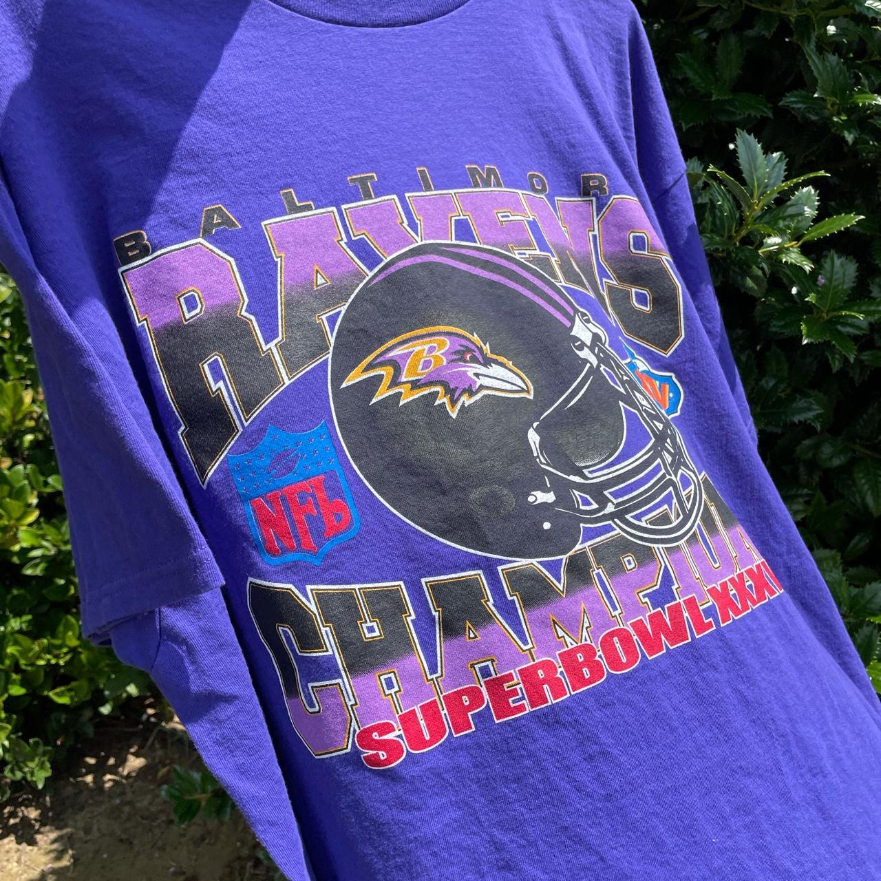 Vintage Baltimore Ravens Tshirt XL/2XL // Purple Men's 