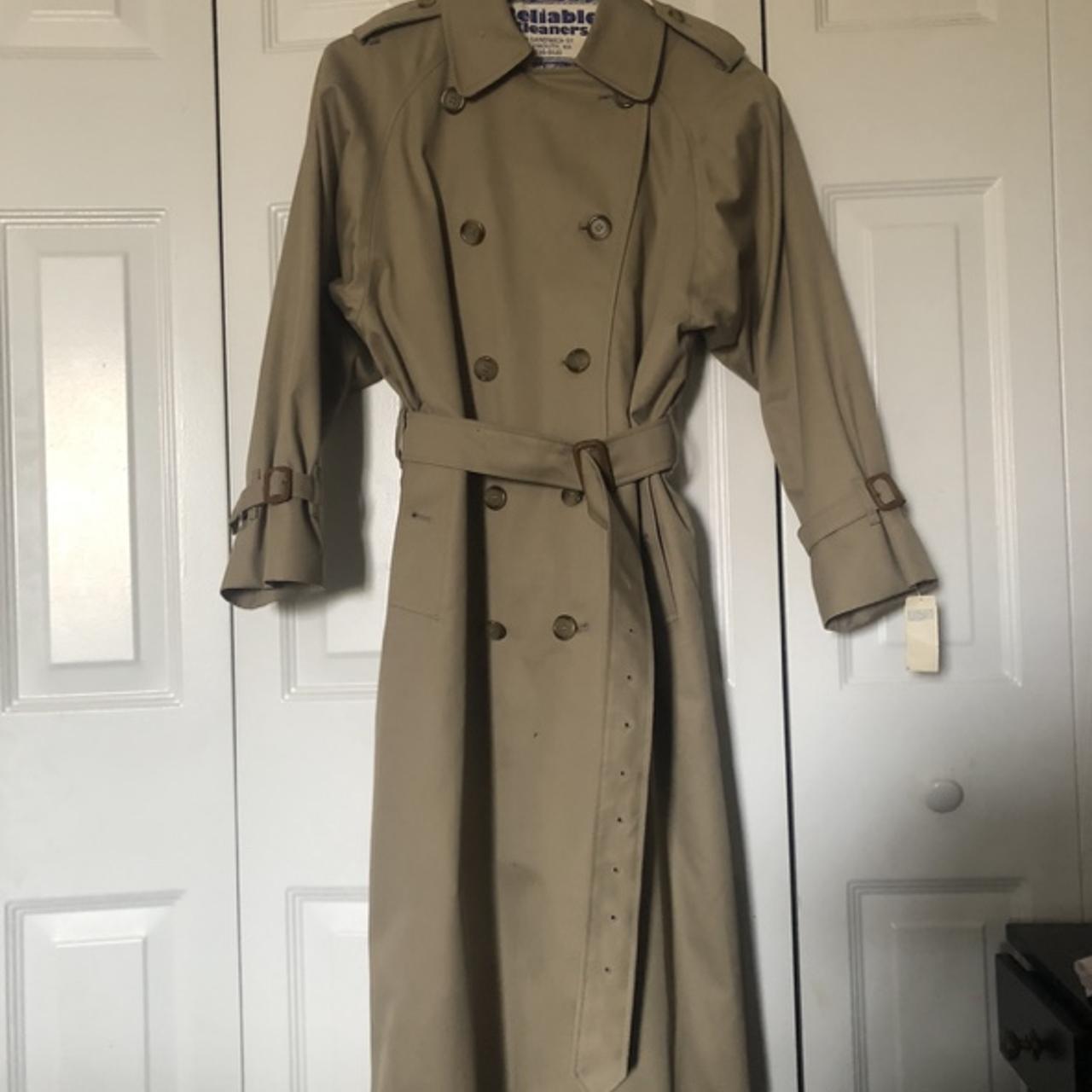 Burberry trench coat outlet size 8