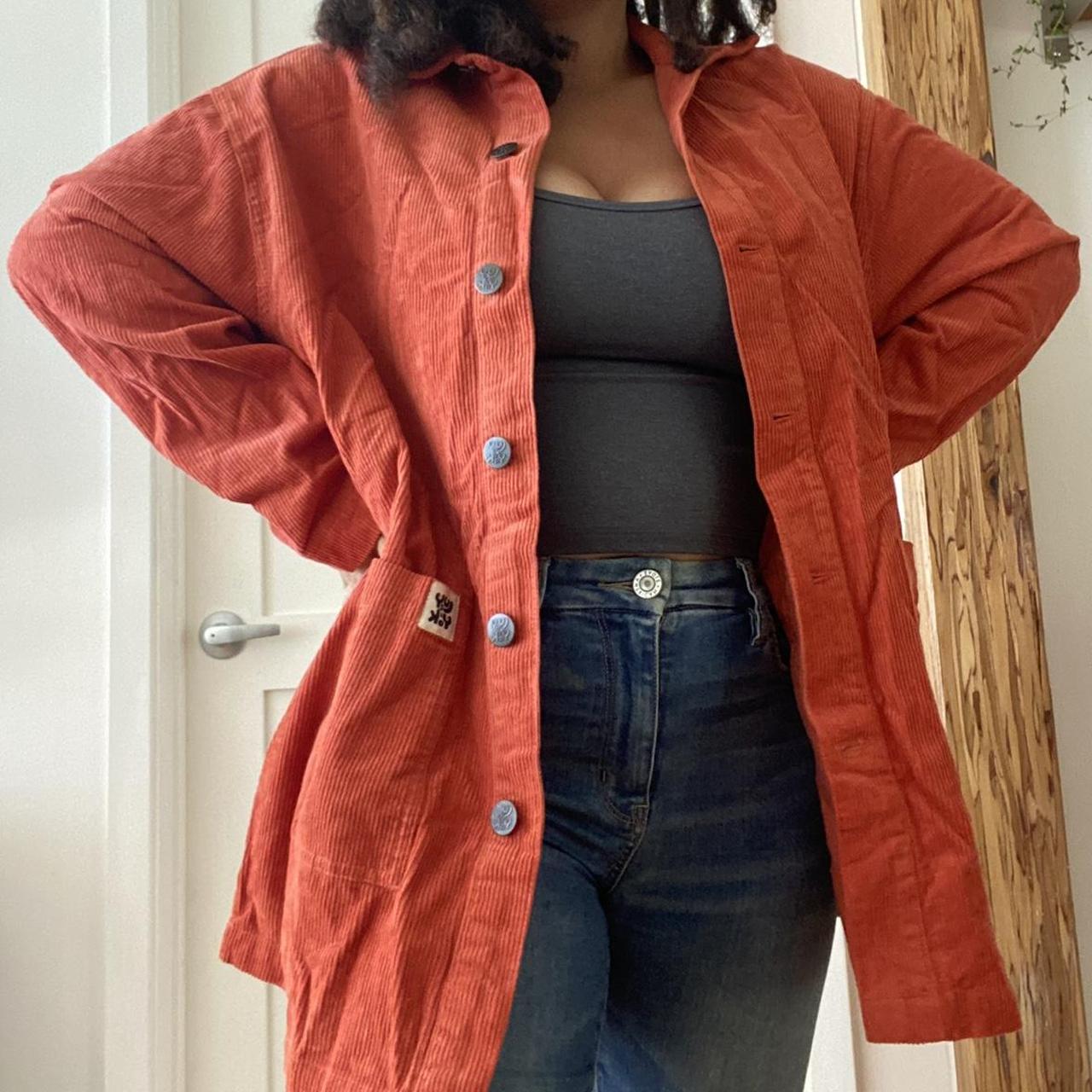 Lucy and Yak Olly organic corduroy chore jacket in... Depop