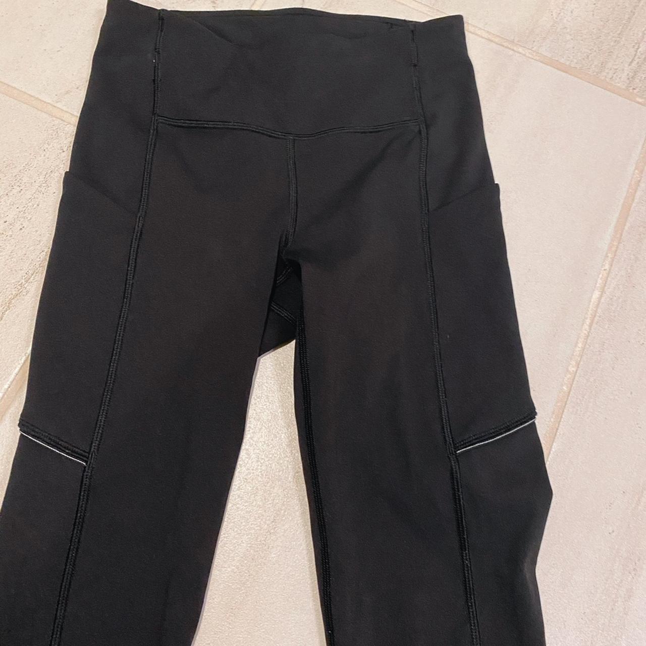 Lululemon black leggings Size 0 Originally - Depop