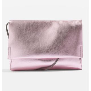 Topshop pink 2025 clutch bag