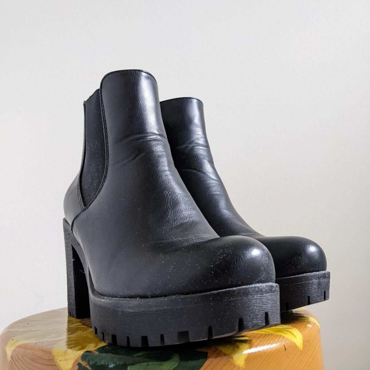 nasty gal black ankle boots