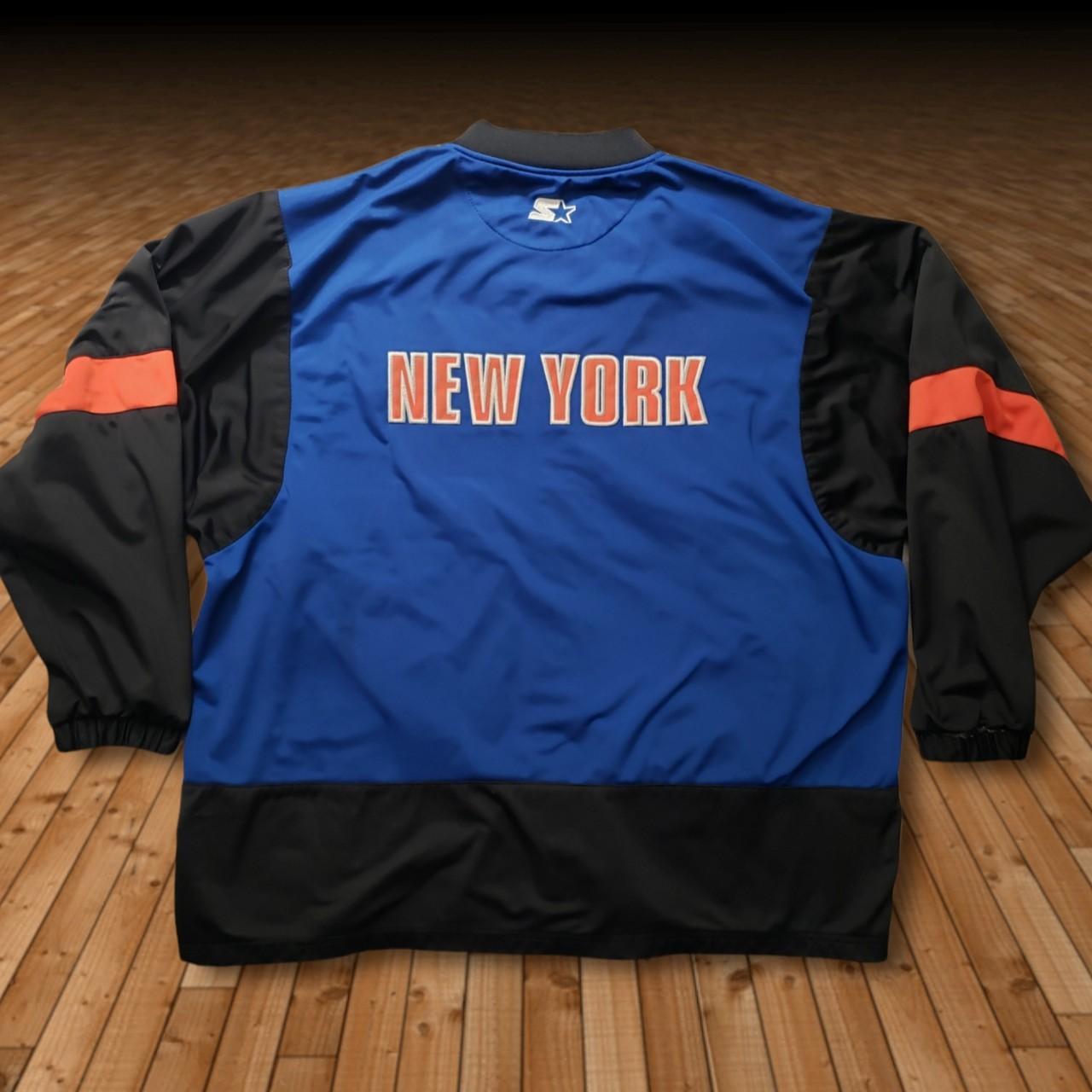 New York Knicks Vintage 90s Authentic Starter - Depop