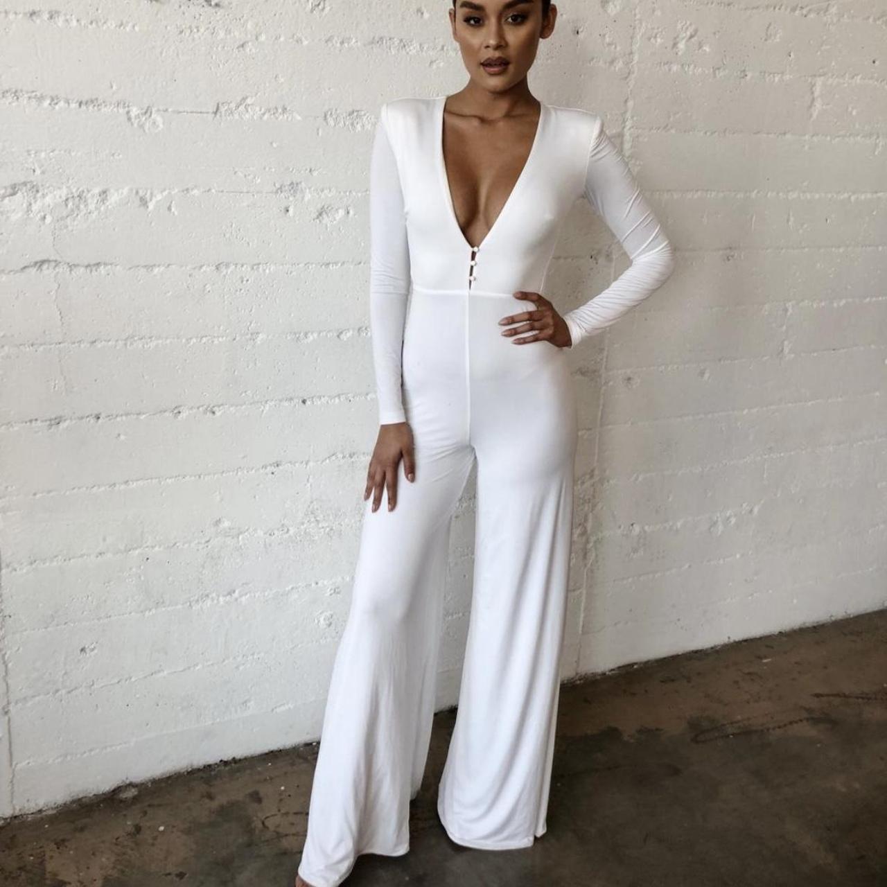 White jumpsuit house hotsell of cb