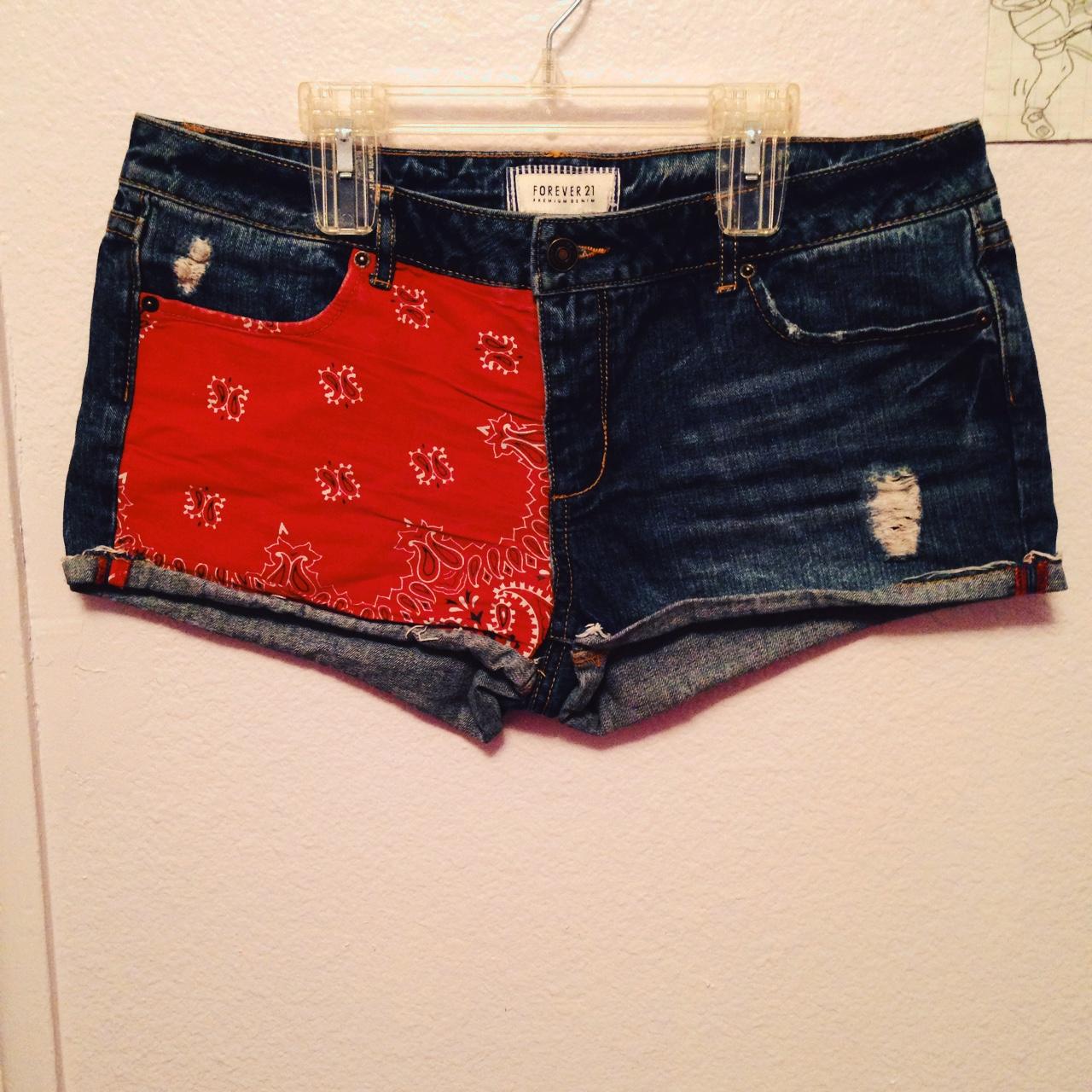 Forever 21 red Bandana shorts never used. If