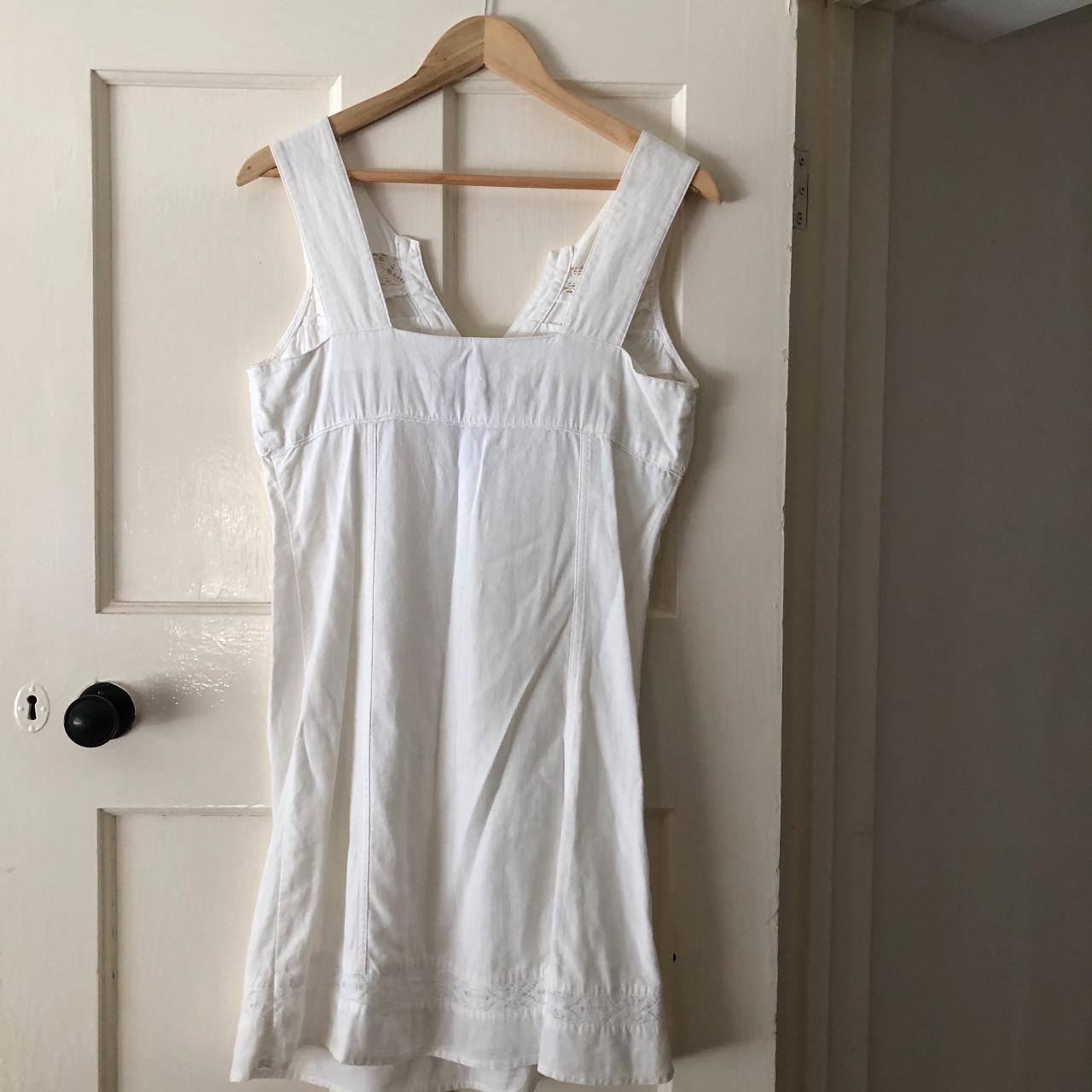 Next Women's White Dress | Depop